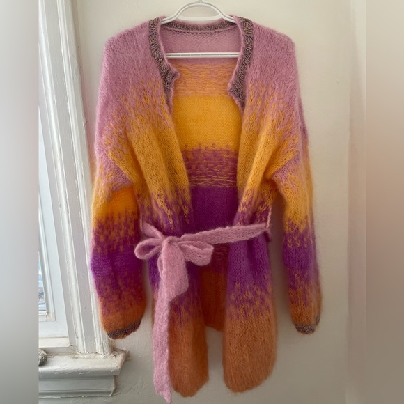 Multicolour Wool Cardigan - Picture 2 of 3